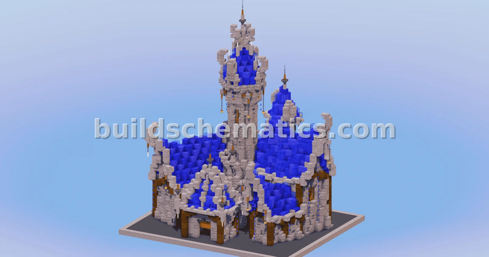 Medieval Fantasy Water Castle