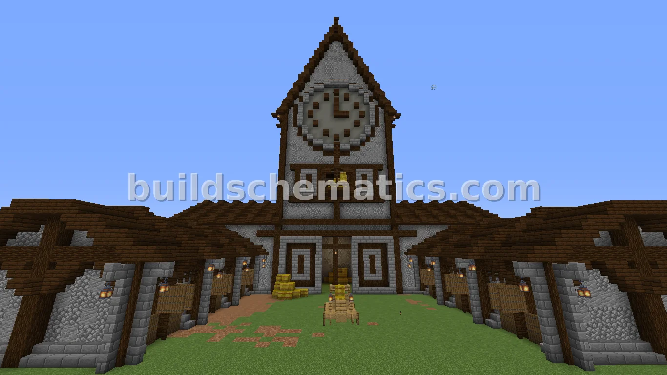 Medieval Stables Structure