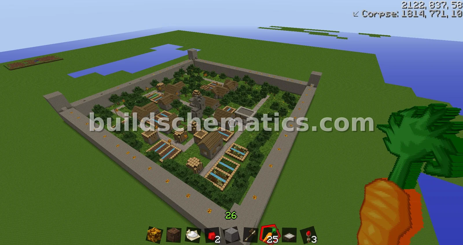 Large Cobblestone Castle