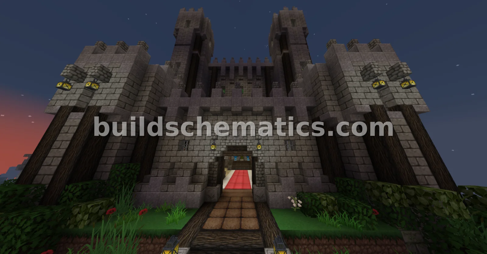 Grian's Castle With Interior Design