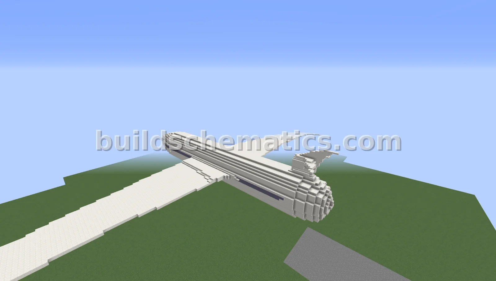 Large Airplane Structure