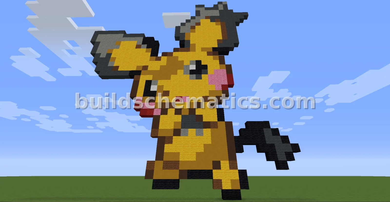 Pichu Pokemon Pixel Art
