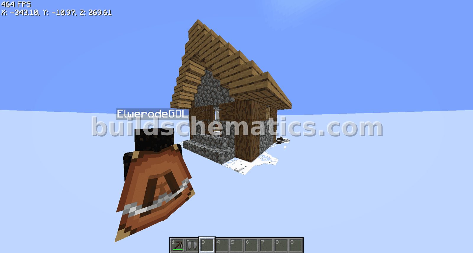 Villager House With Secret Base — view 5