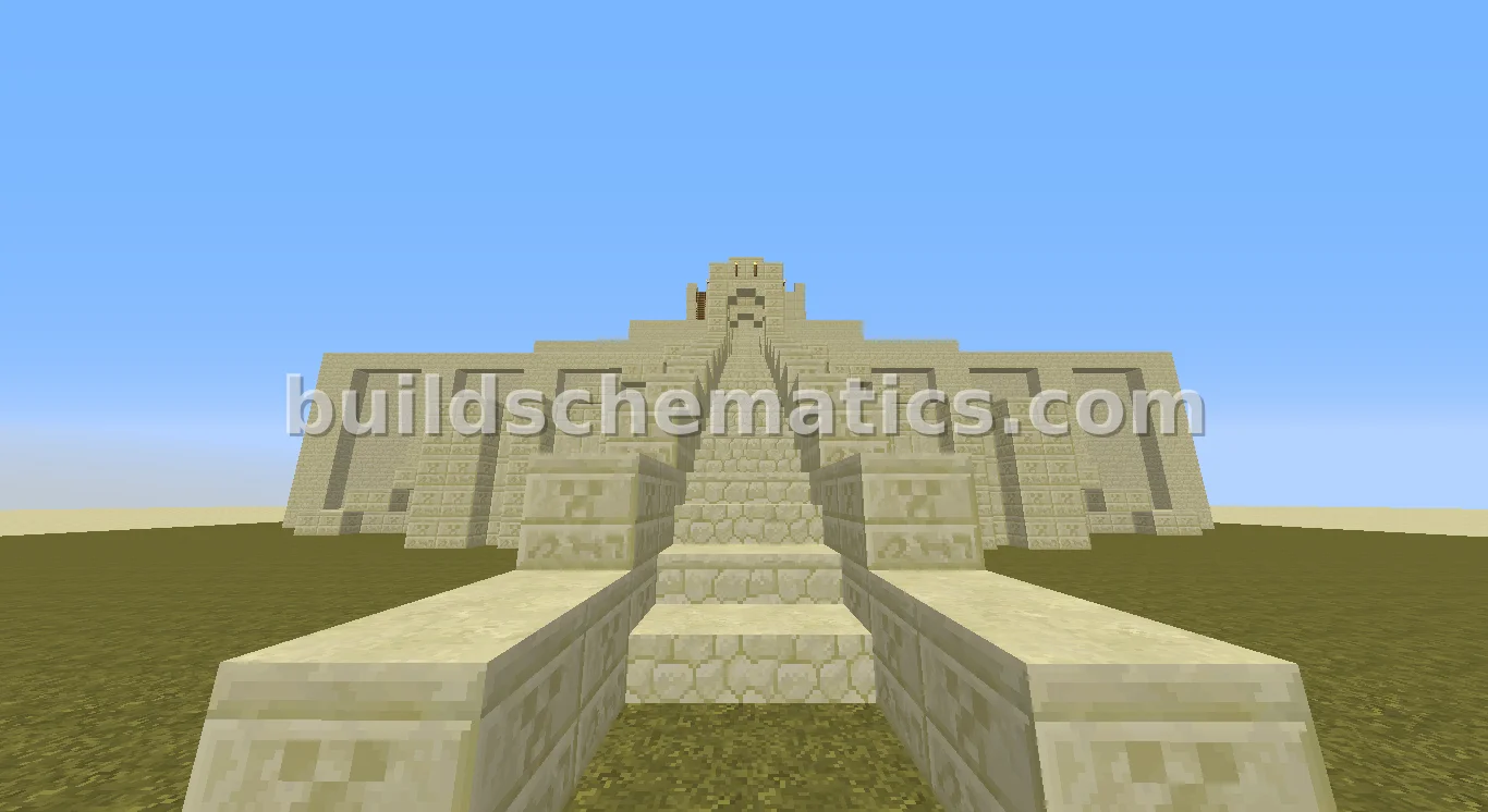 Ancient Mesopotamian Ziggurat Structure — view 2