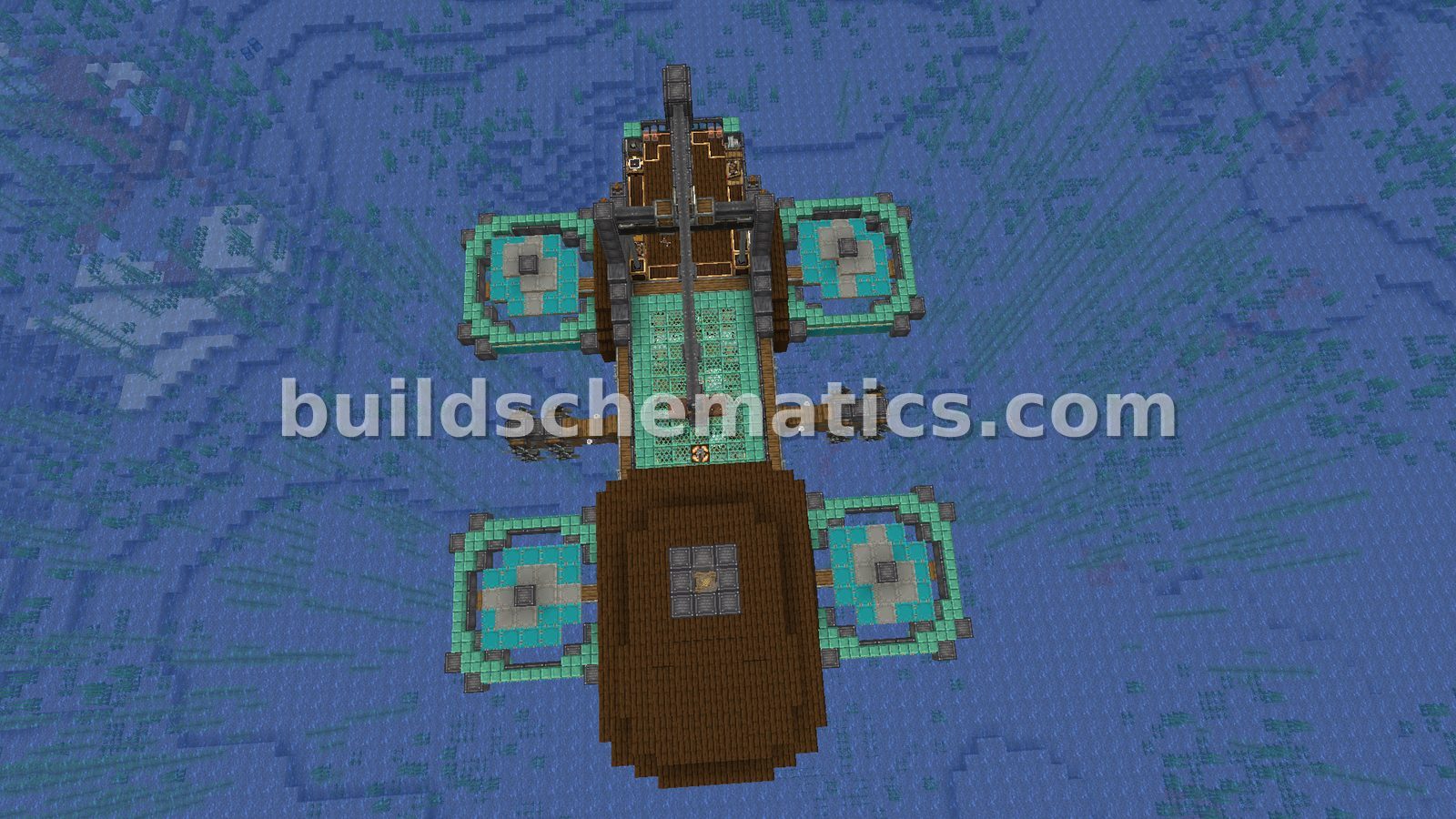 Flying Drone Boat Hybrid Vehicle — view 2