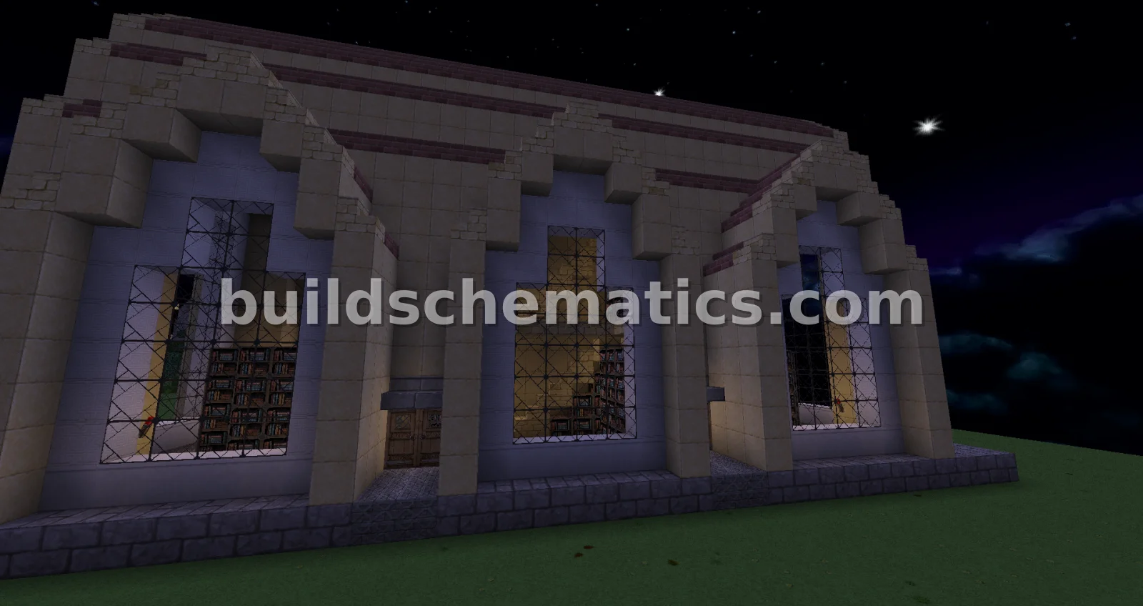 Sandstone Library Building