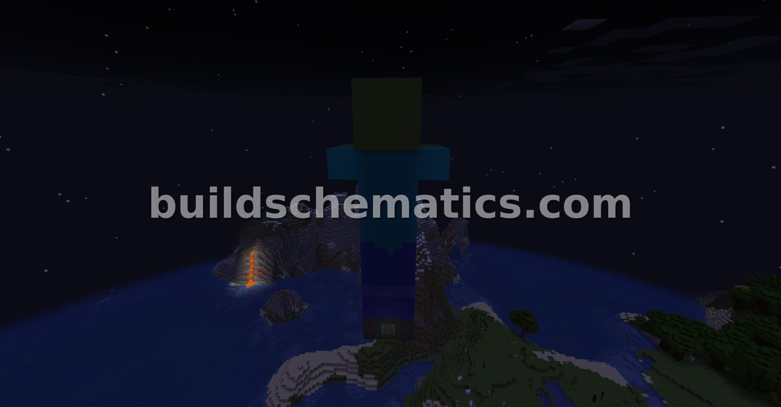 Giant Zombie House Minecraft Build — view 2