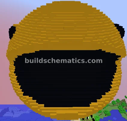 Massive Pac-Man Statue Build — view 2