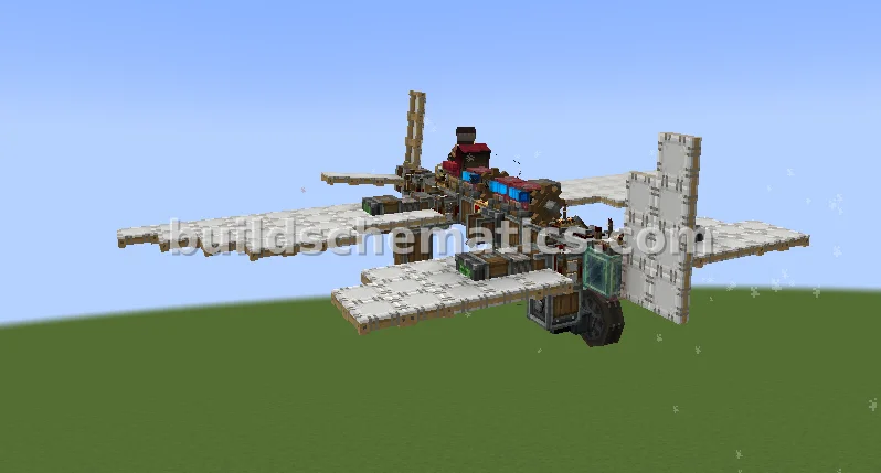 Survival Plane MK1 for Minecraft