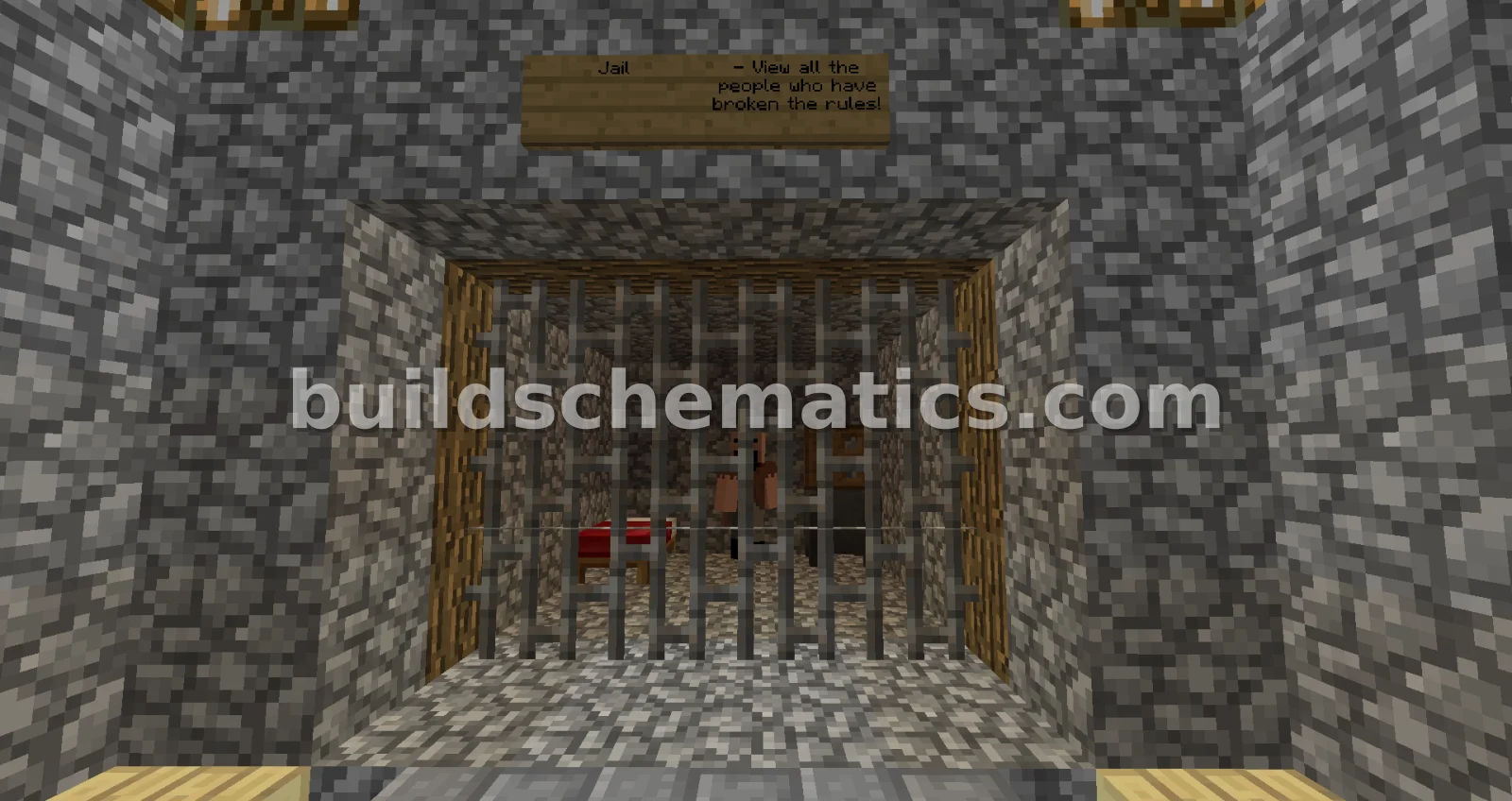 Simple Minecraft Server Spawn Hub — view 2