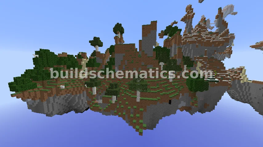 Forest Island Cluster - Floating Islands
