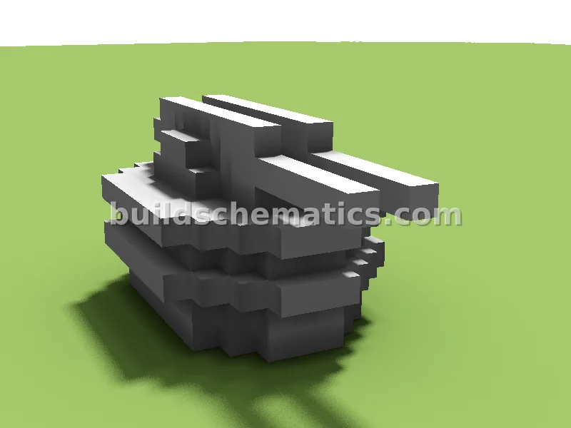Small Shootable Tank — view 2