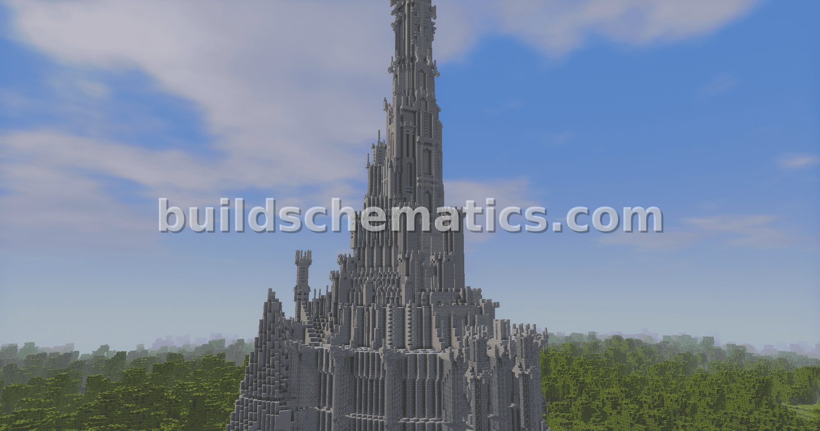 Sauron’s Tower Structure — view 3