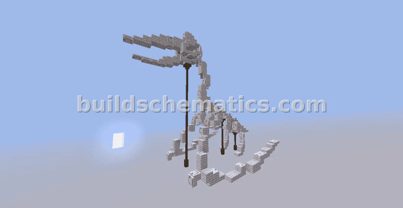 Quetzalcoatl Skeleton Display