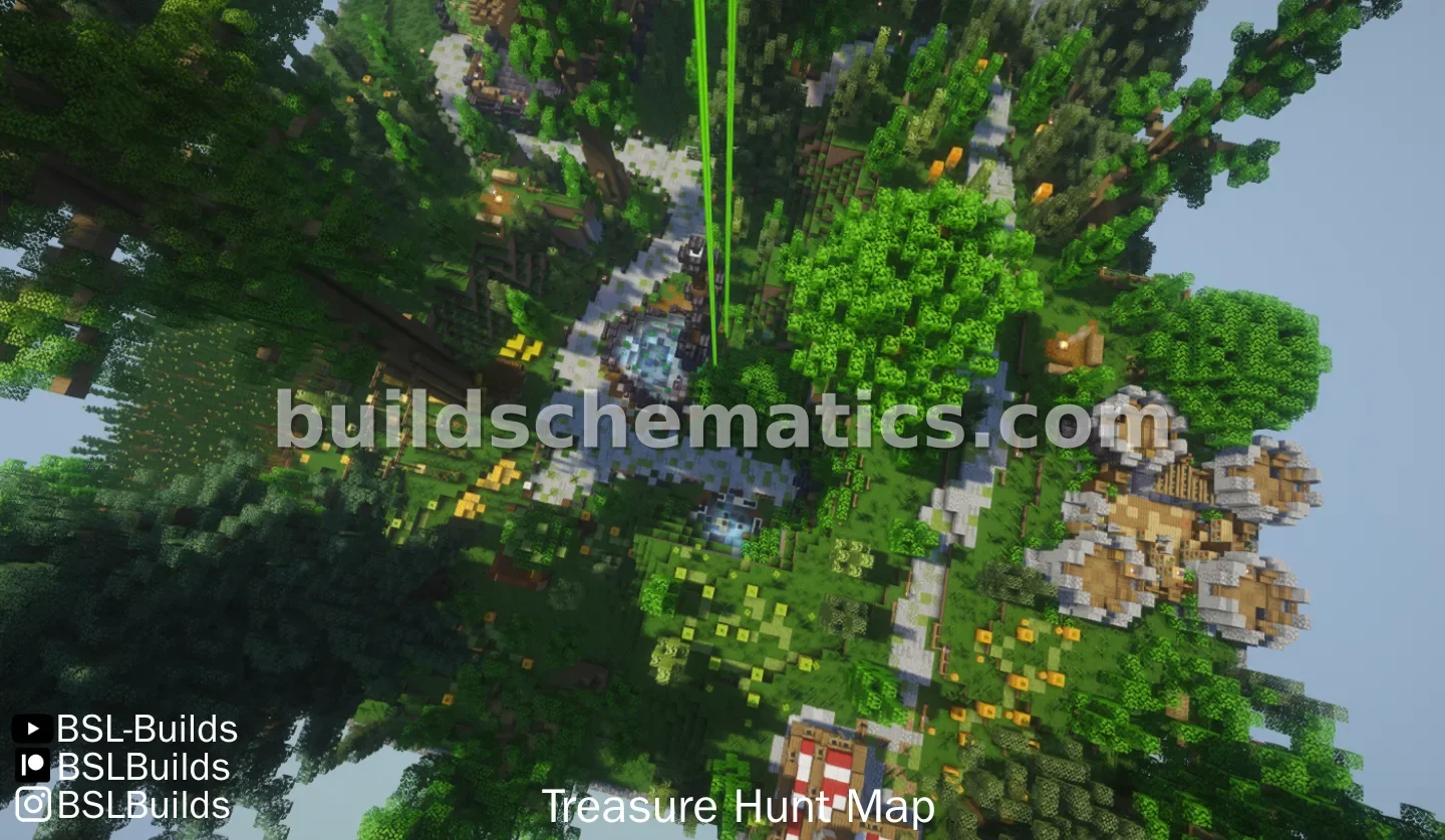 Treasure Hunt Map Concept Build — view 3