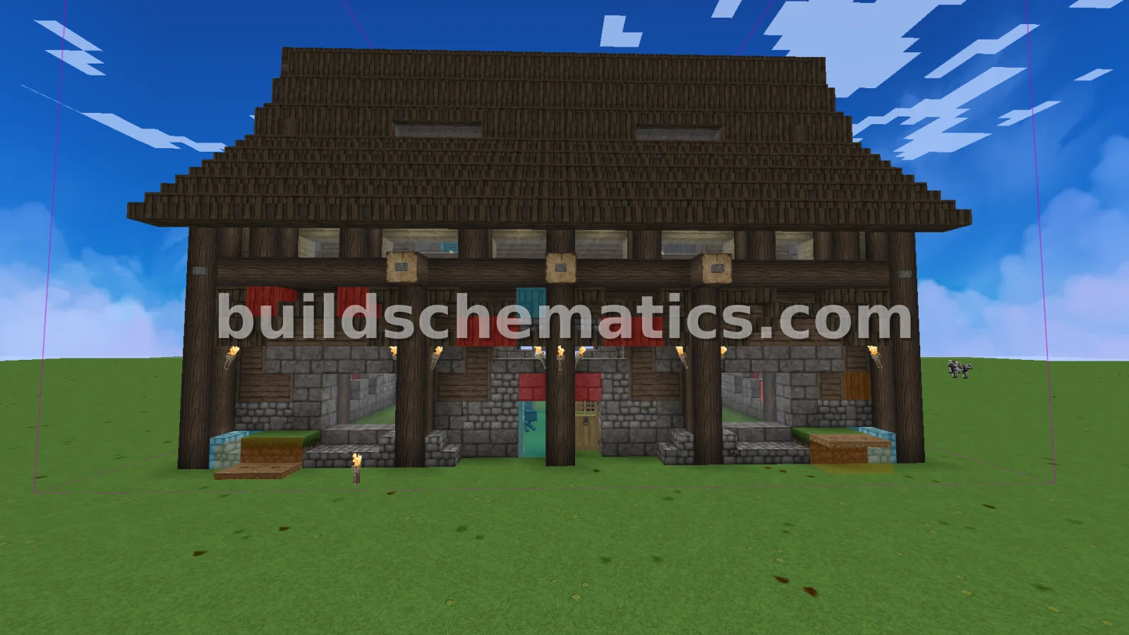 Simple Town Hall Design — view 2