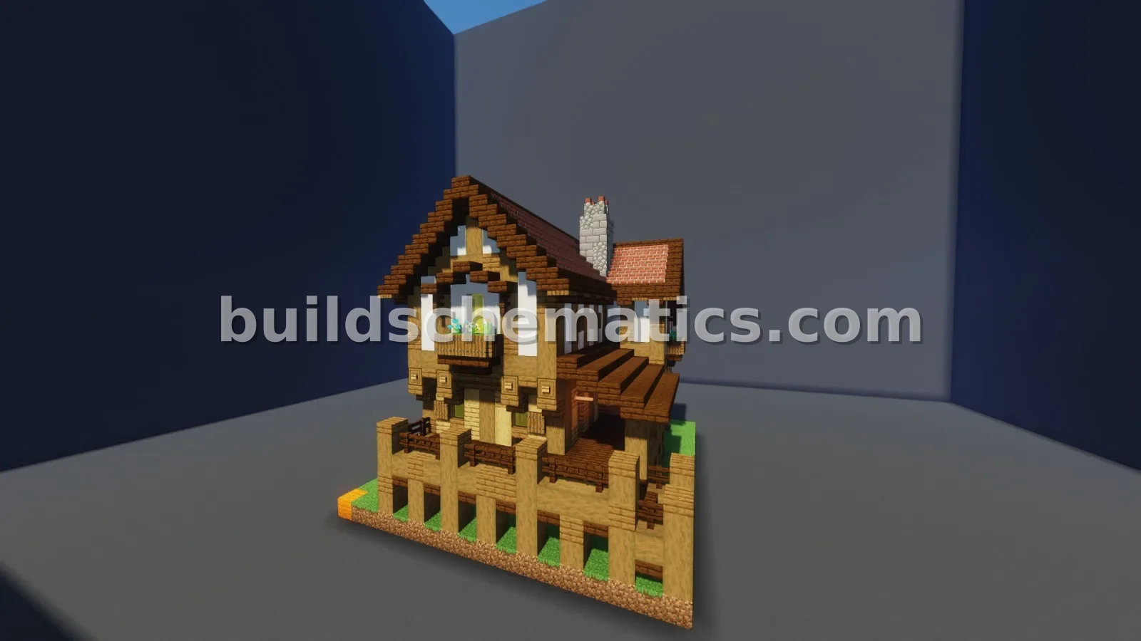 Medieval House Schematic Build — view 4