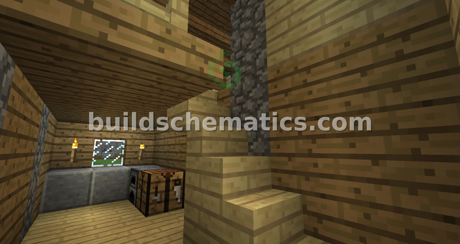 Alpine Farmhouse With Furniture — view 2