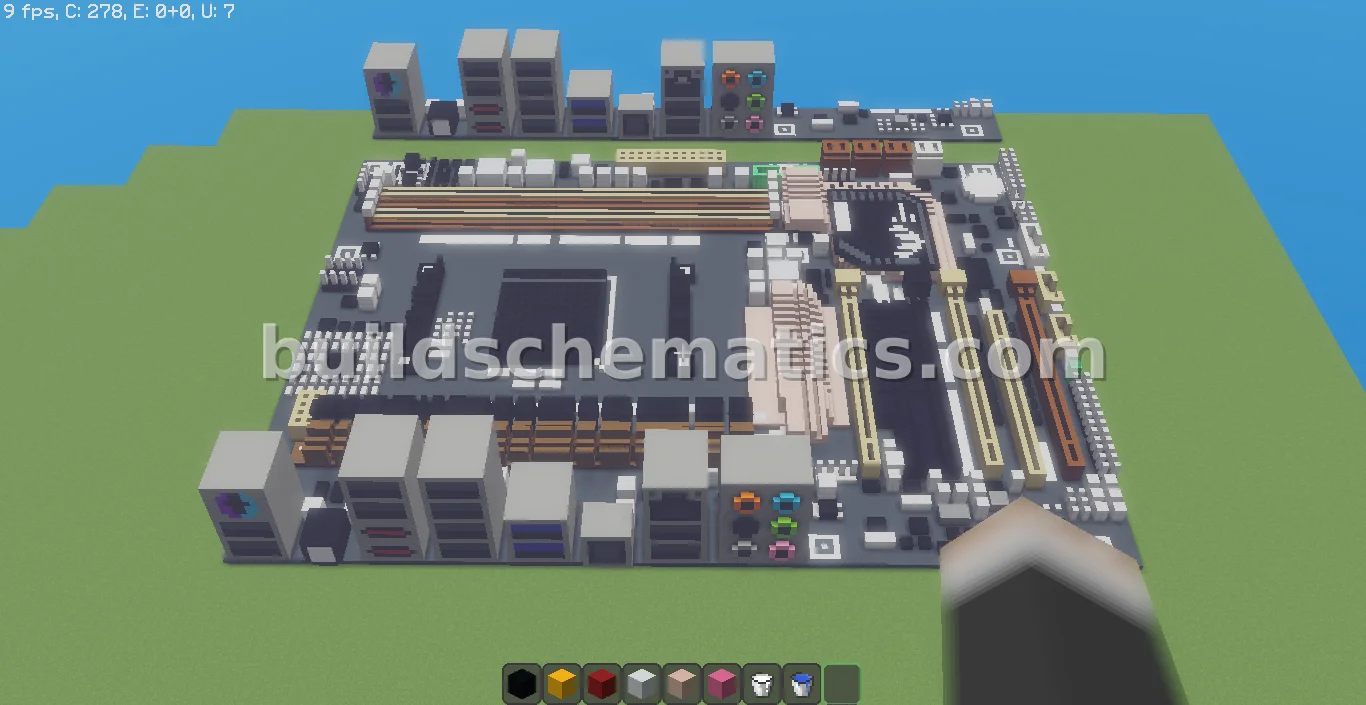 ASUS TUF Motherboard Pixel Art — view 3