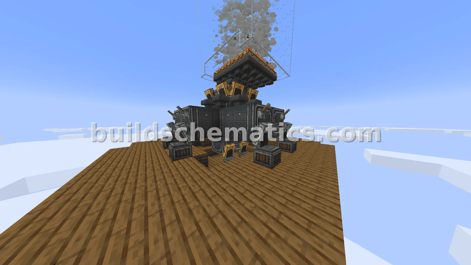 Mob Farm With Create Storage
