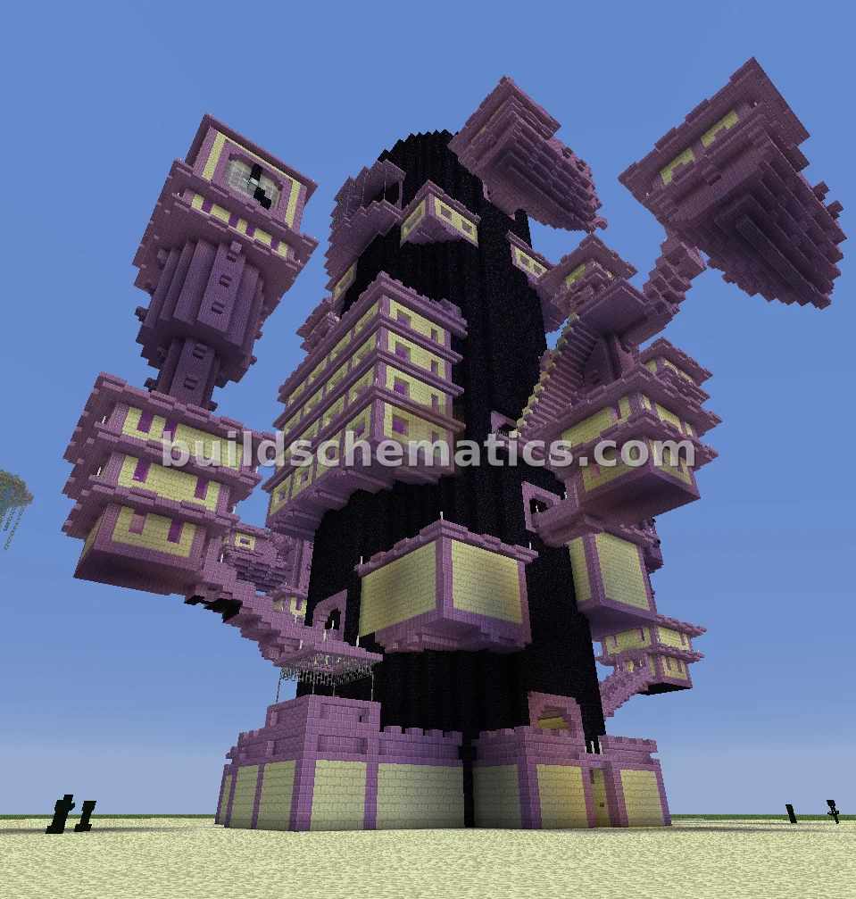 Ender King's End Fortress City