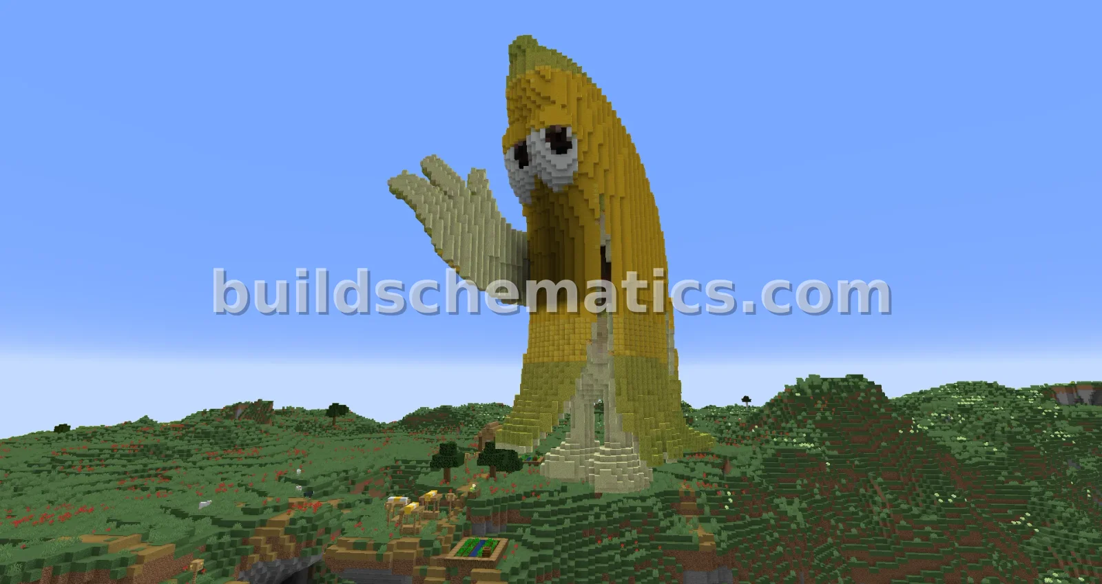 Xananab Statue Minecraft Build