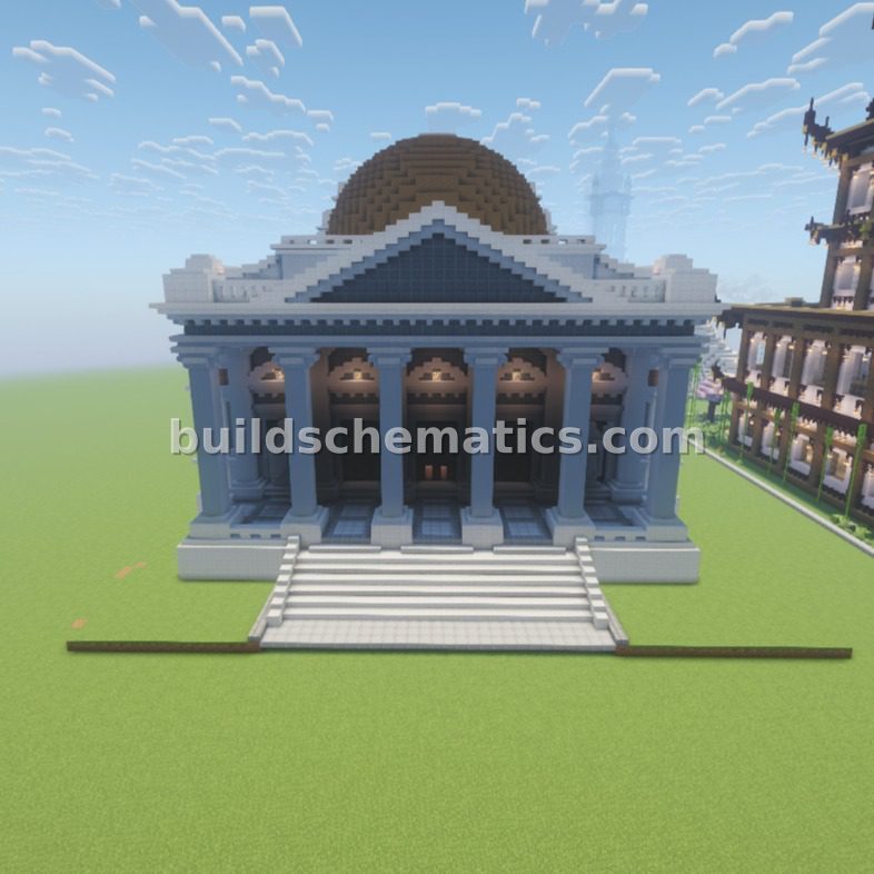 White Museum Structure — view 2