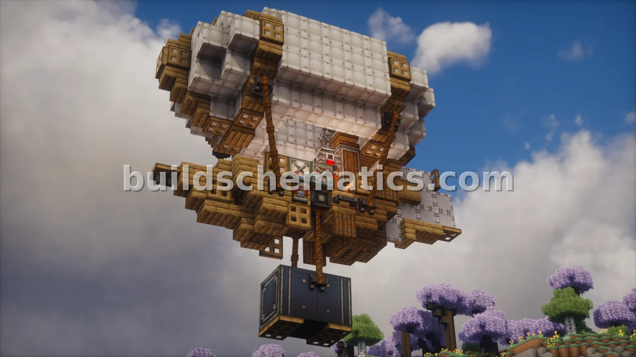 Starter Airship With Cargo Storage — view 2