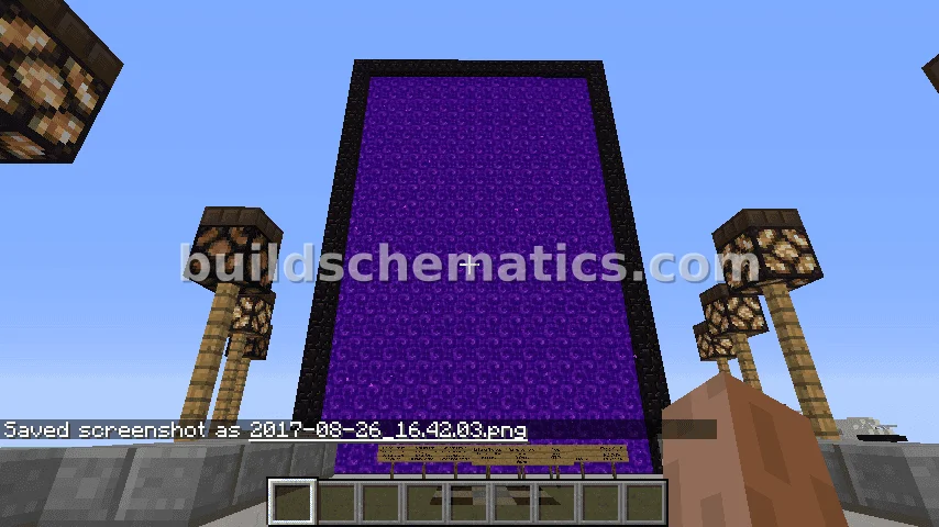 Modern Minecraft Lobby — view 3