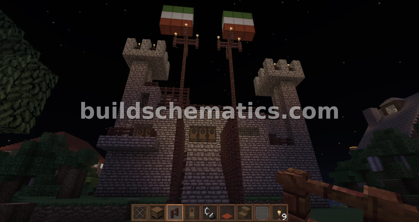 Small Medieval Haunted Castle