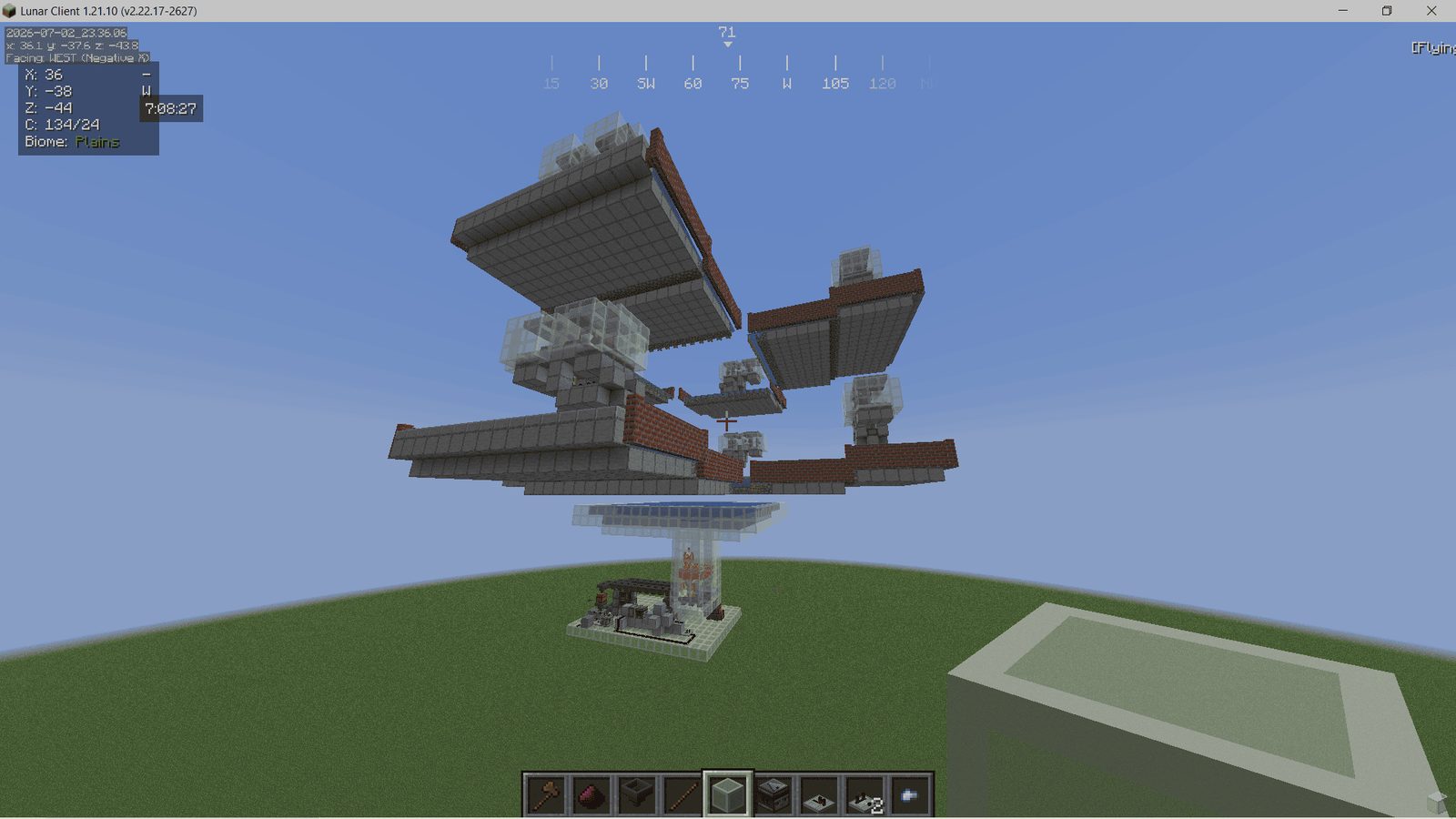 Iron Farm For 1400/hr With Auto-Crafter