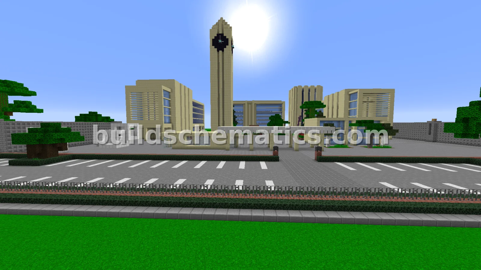 City College Campus Realistic Build