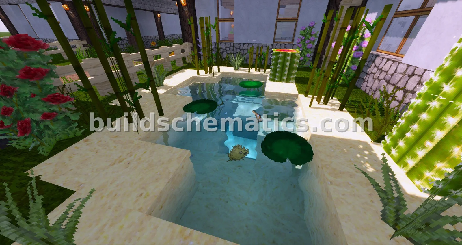 Rustic Farmhouse with Garden and Pond — view 3