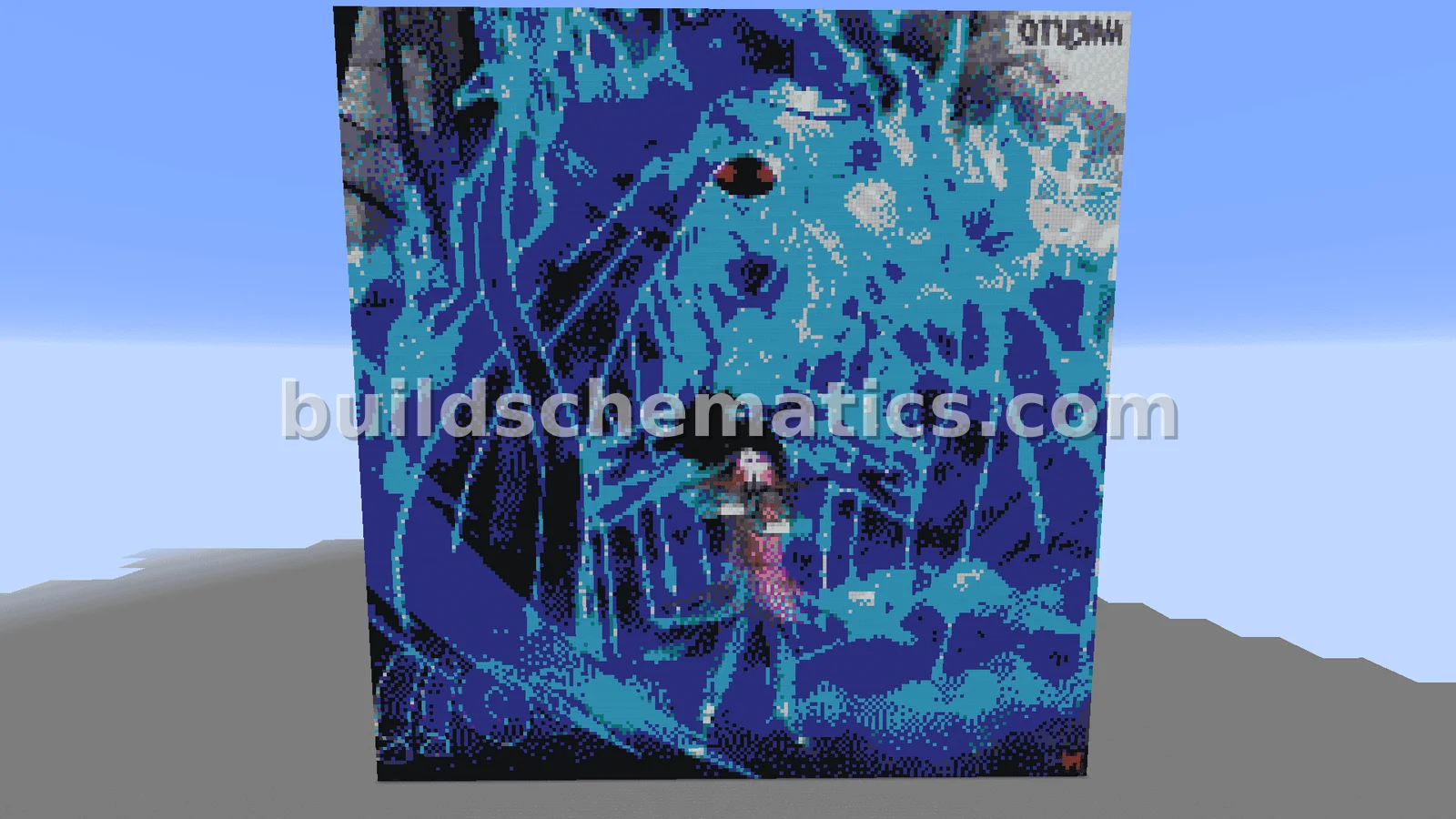 Madara Susanoo Pixel Art — view 2