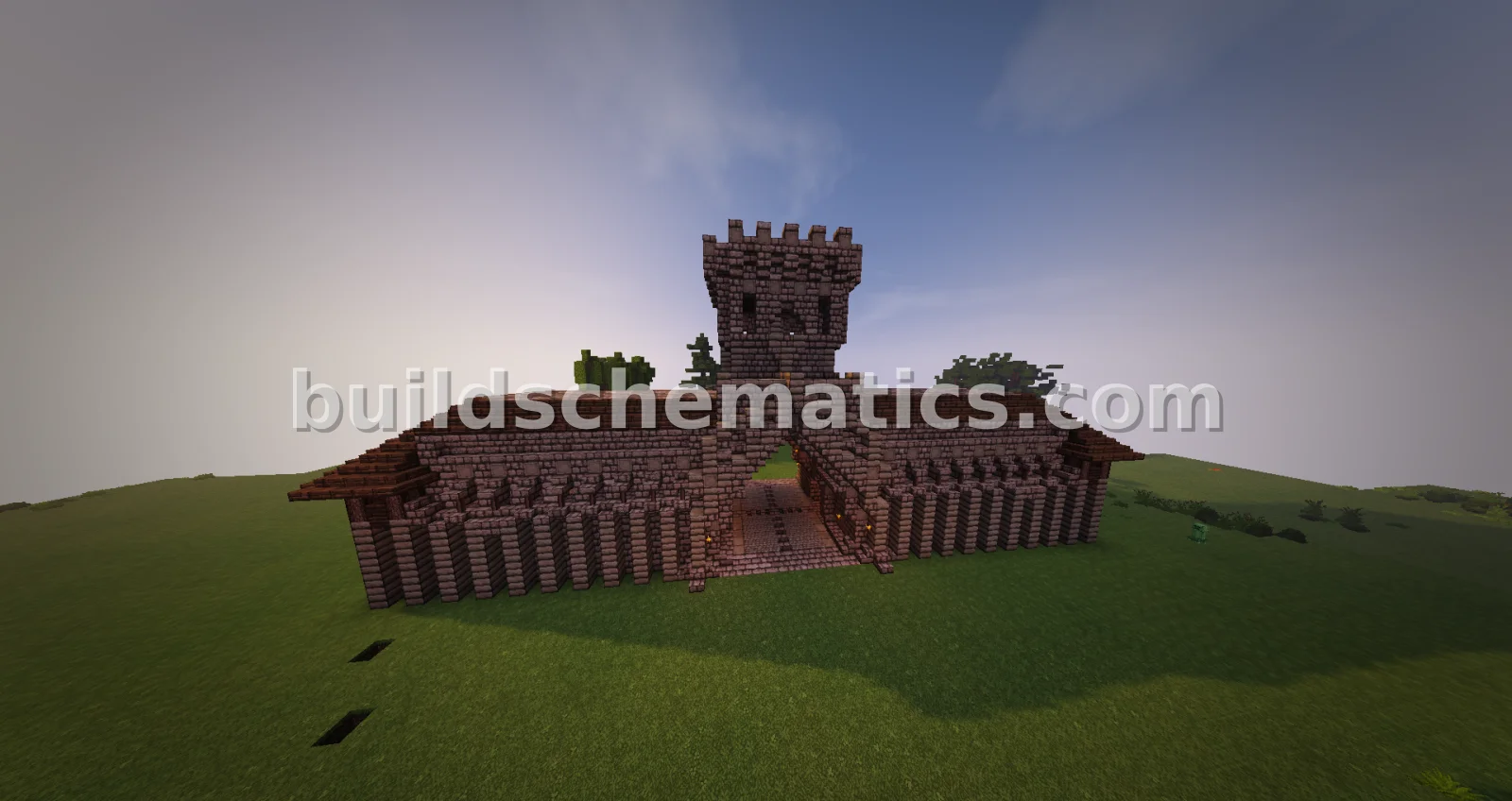 Medieval Town Gate Structure — view 4