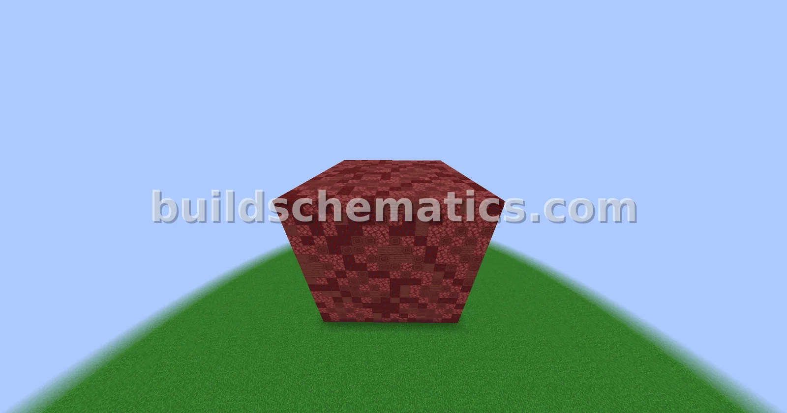 Giant Netherrack Block
