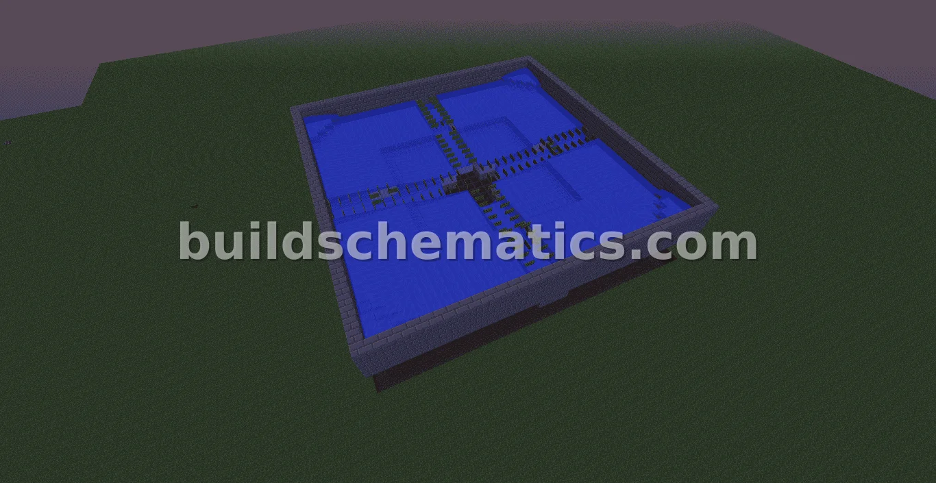 Cactus Farm Base Structure — view 3