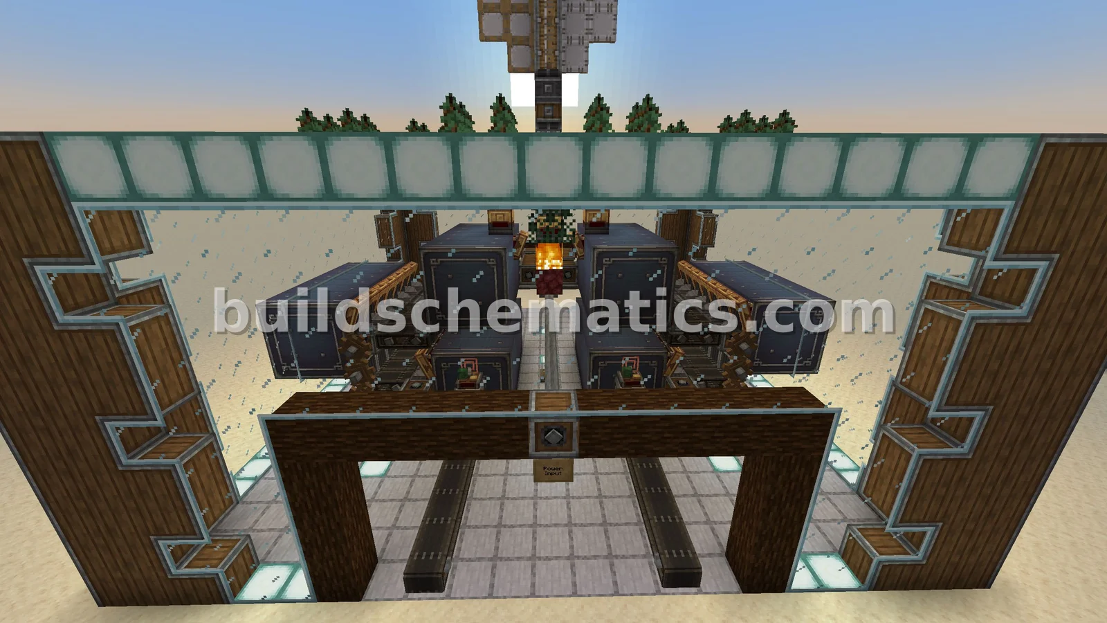 Automated Plank Farm for Create Mod — view 3