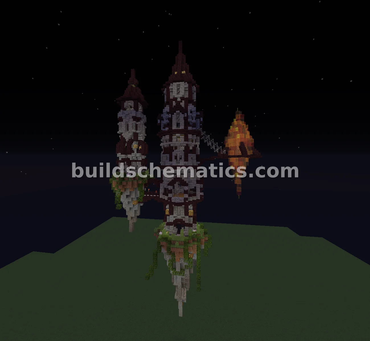 Magical Floating Witch Tower