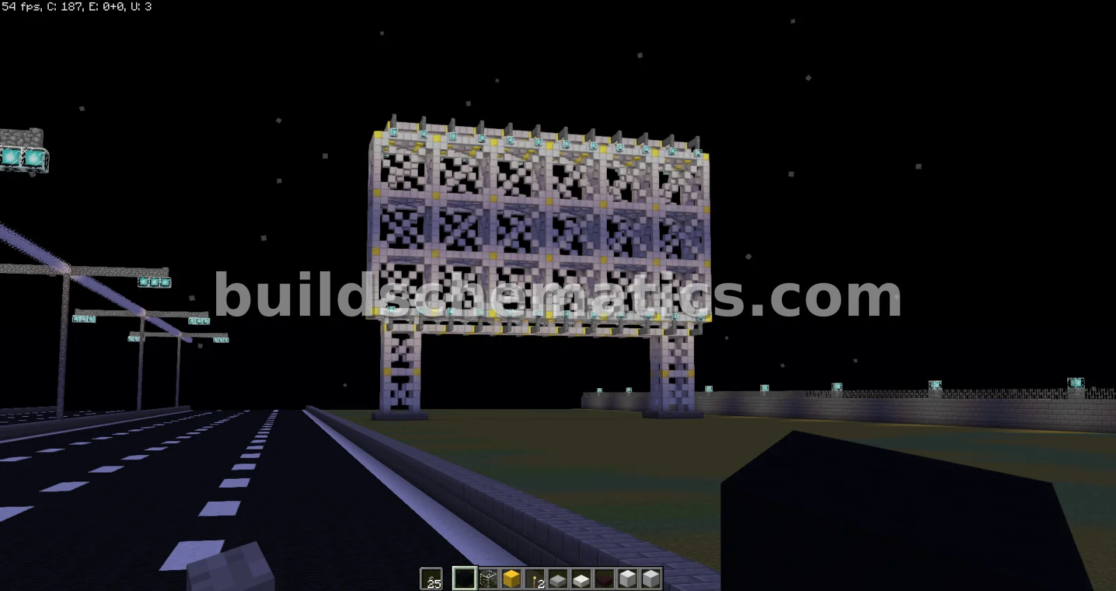 Large Advertisement Billboard Structure