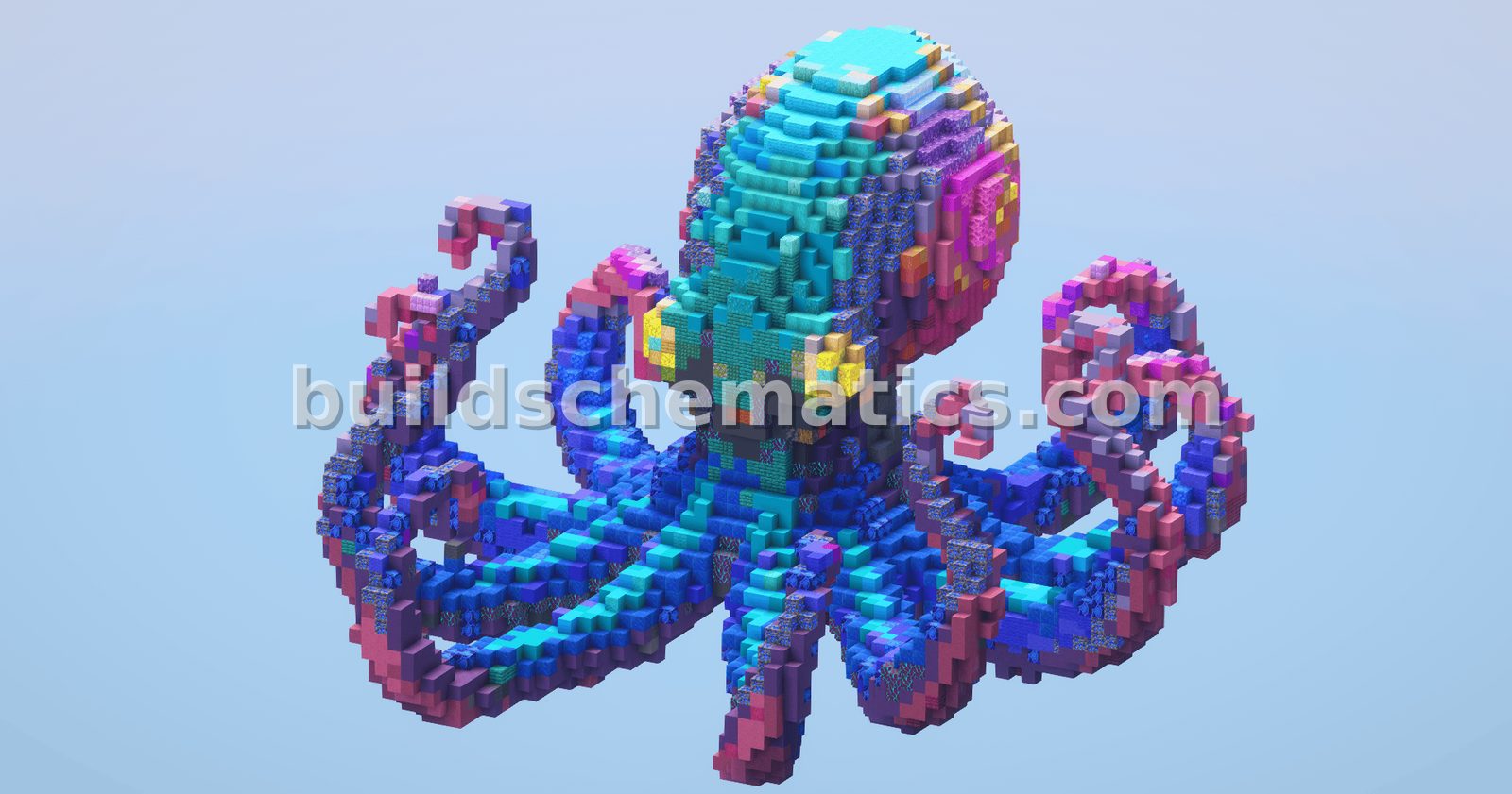 Massive Kraken Statue