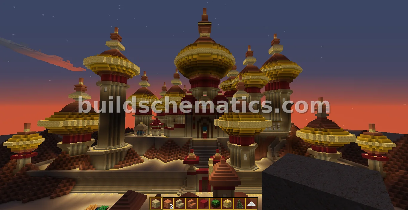 Sultan's Palace Agrabah Castle — view 2