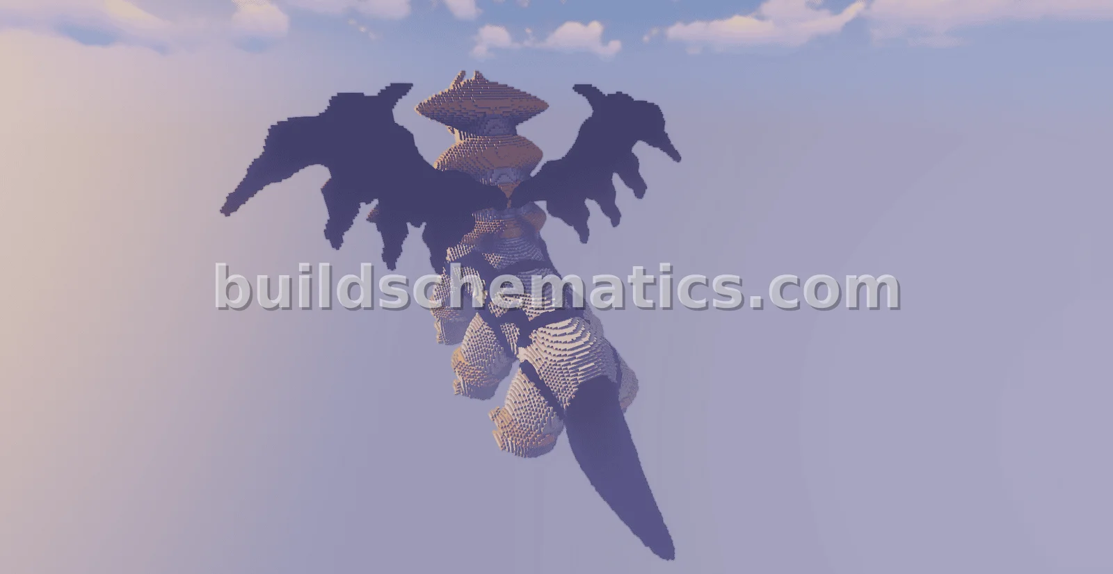 Giant Giratina Statue — view 4