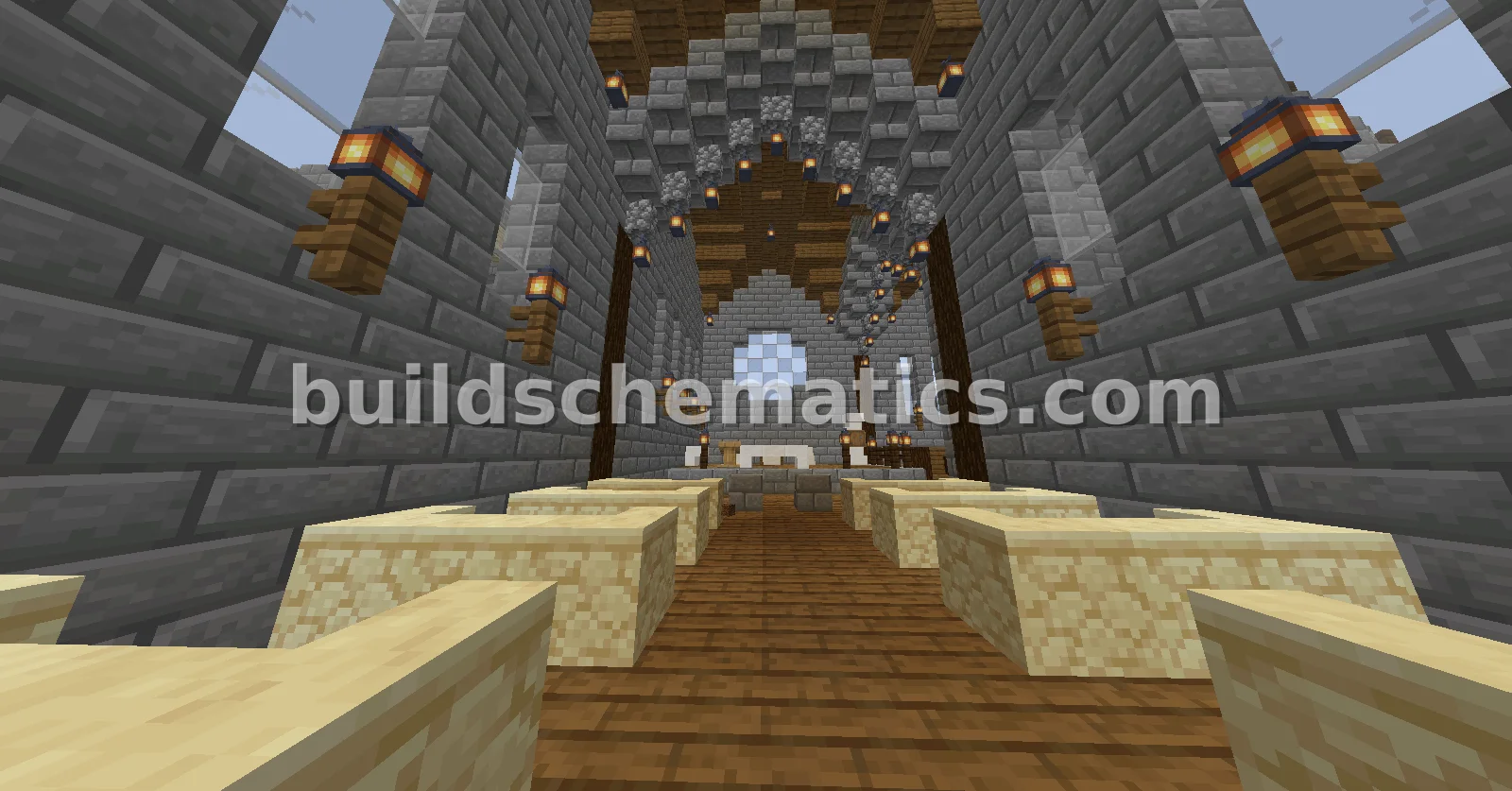 Medieval Church Build — view 4