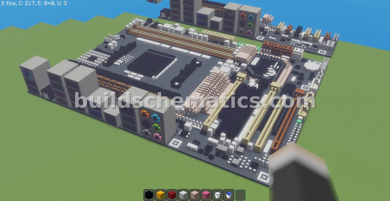 ASUS TUF Motherboard Pixel Art