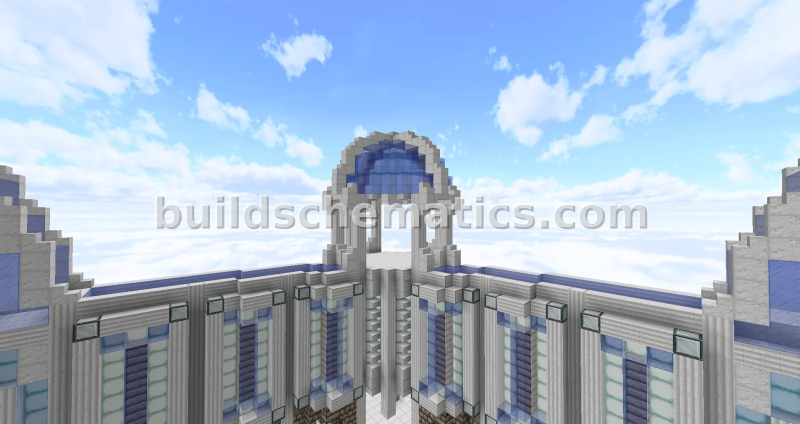 Modern Minecraft Spawn Hub — view 3