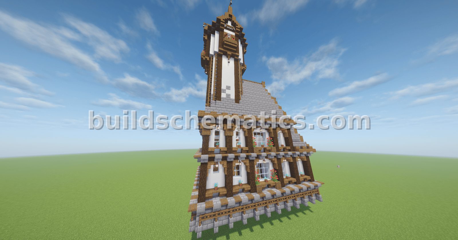 Rustic Medieval Tower House Structure — view 2
