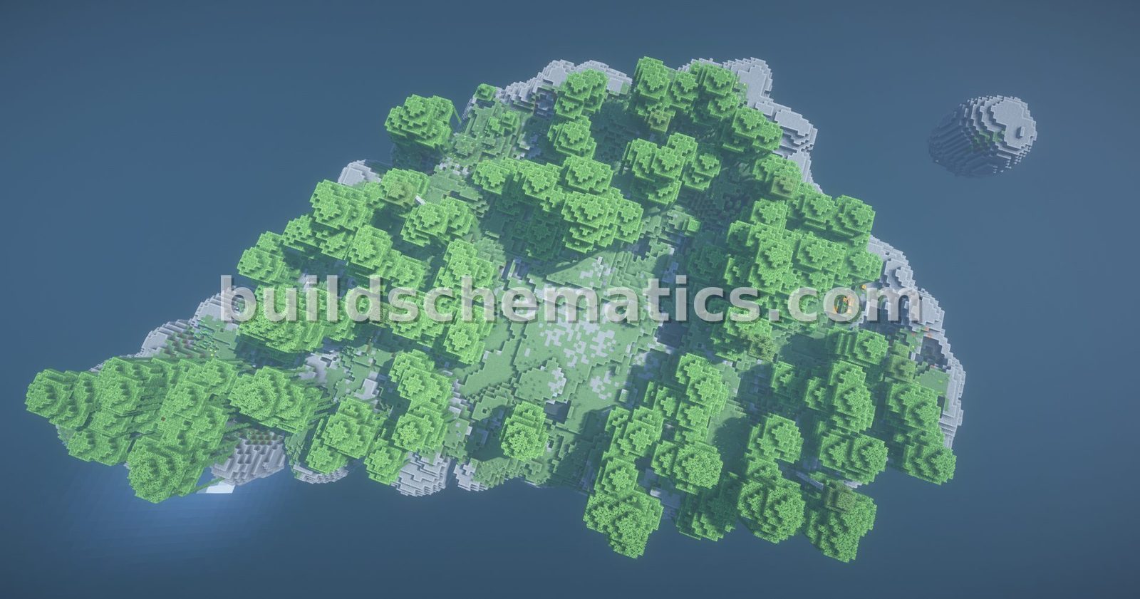 Massive Floating Island Structure