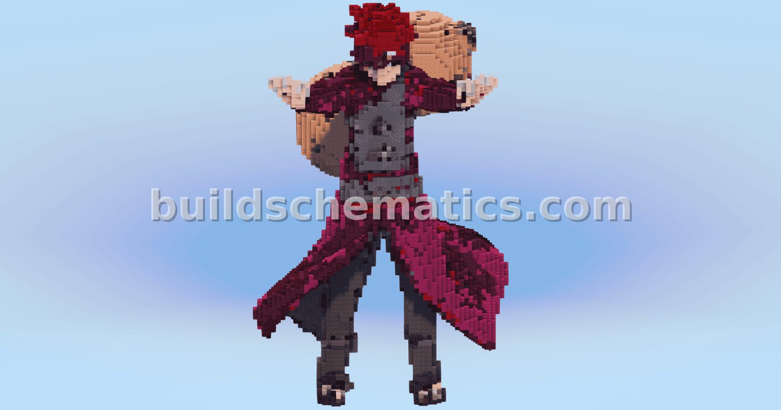 Gaara Sand Sculpture Statue