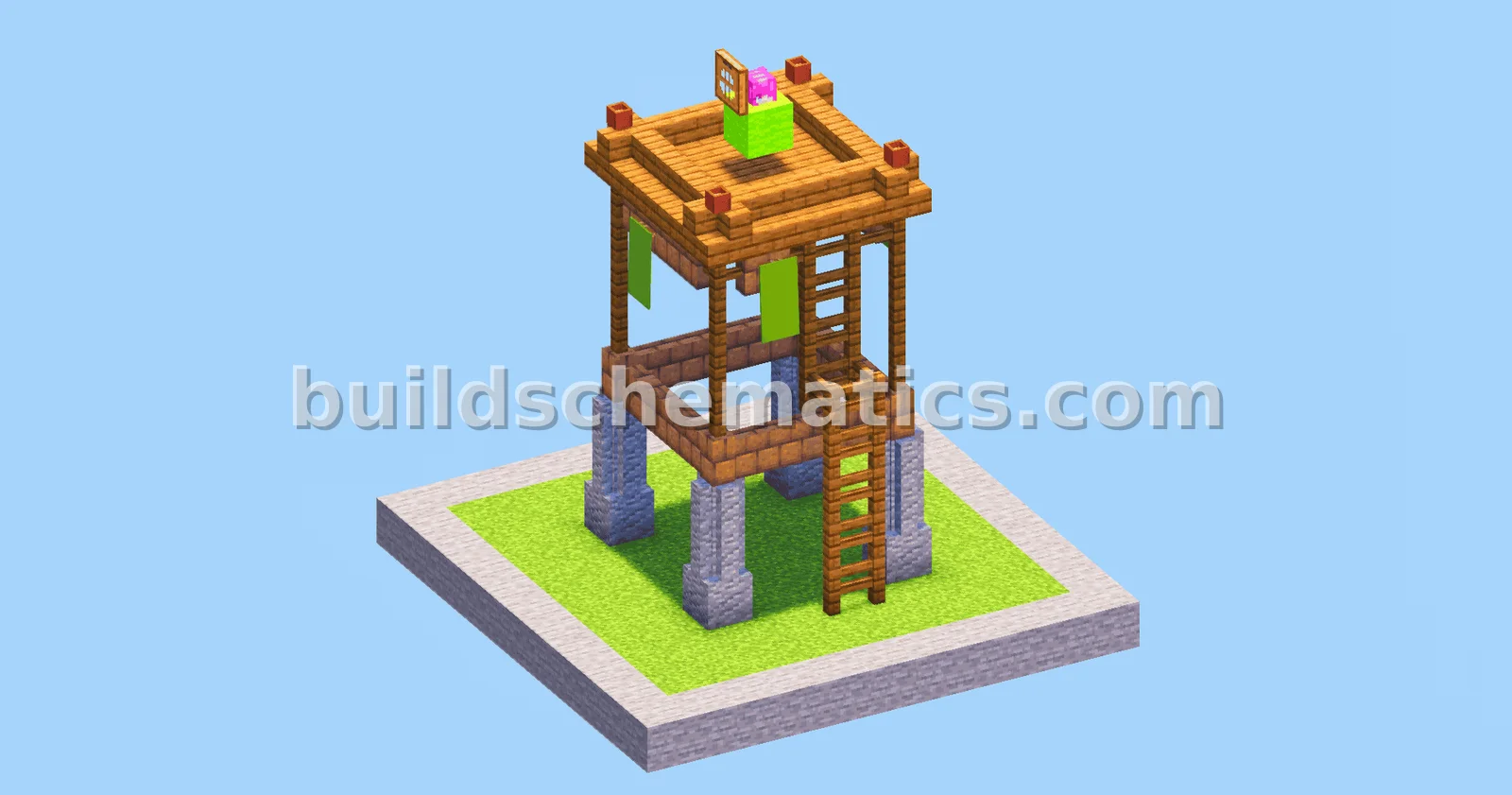 Clash of Clans Archer Tower - Level 4 Build
